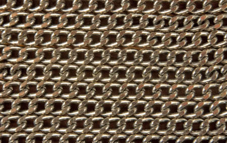 image of metal chain as a background close-up