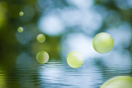 image of beautiful abstract natural background.Blurred natural water background.