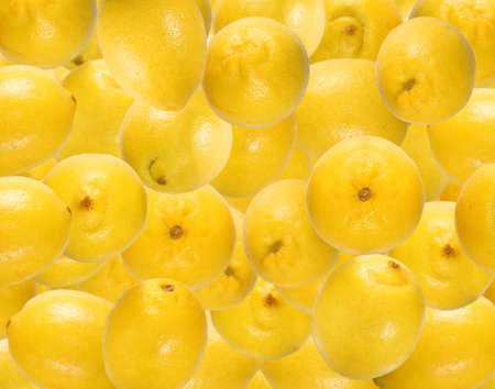 Image of lemons closeupの写真素材