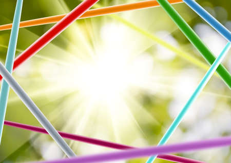 stylized abstract imageの写真素材