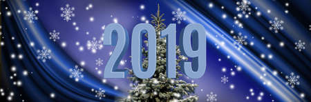 image of Christmas tree closeupの写真素材