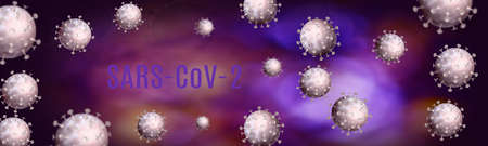 Stylized 3D image of a coronavirus. 3d illustrationの写真素材