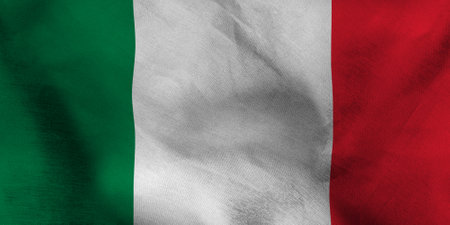 Mexico flag image close up