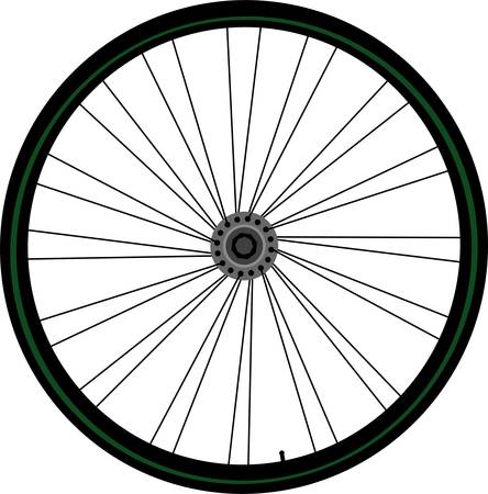 Bike wheelのイラスト素材