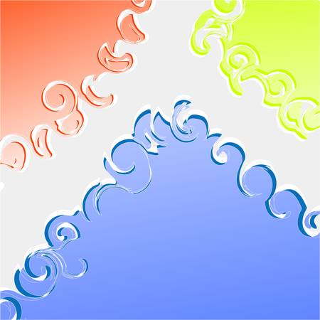 Christmas bubbles for speech background pattern wallpaperのイラスト素材