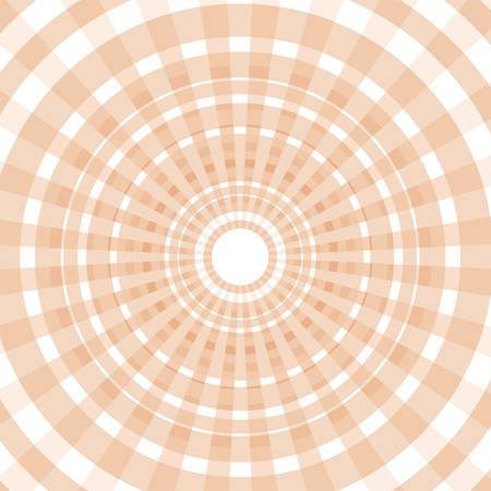 Abstract circles design retro seamless vector patternのイラスト素材
