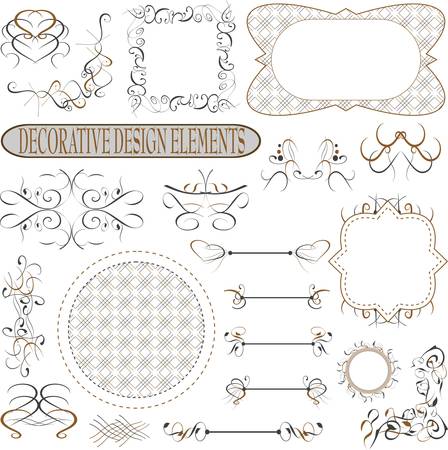 flower vintage royal design elementのイラスト素材