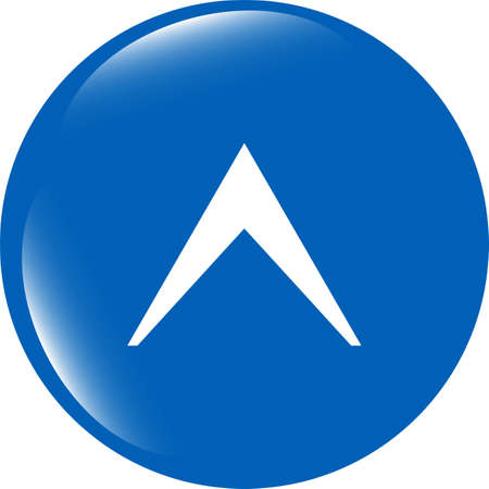 abstract sign on web icon. web button. isolated on whiteの写真素材