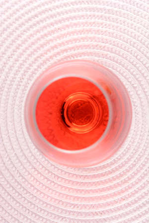 Red wine glassの写真素材