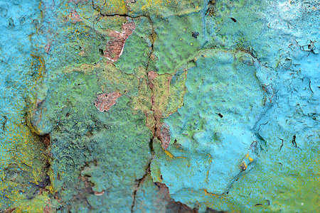 old paint wall