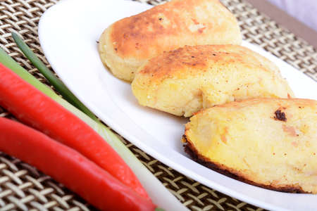 chicken chop with red pepper