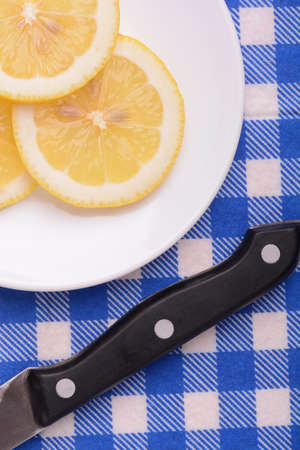 juicy ripe lemons close upの写真素材