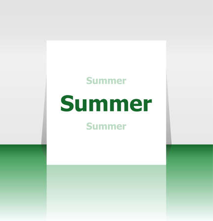 Hello summer poster. summer background. Effects poster, frame. Happy holidays card, happy vacation card. Enjoy your summer.の写真素材