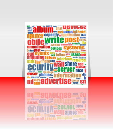 Vector flyer, brochure, magazine cover design can be used for print and publishing.のイラスト素材