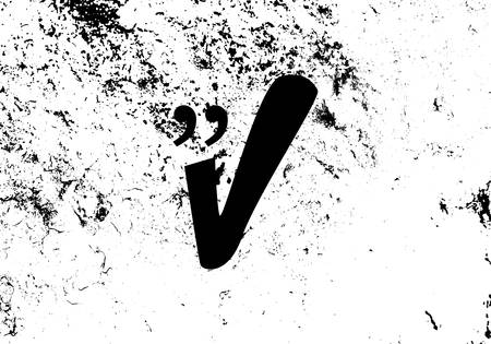 Quote blank template. Quote bubble. Print design. Quote form. Template vector.のイラスト素材