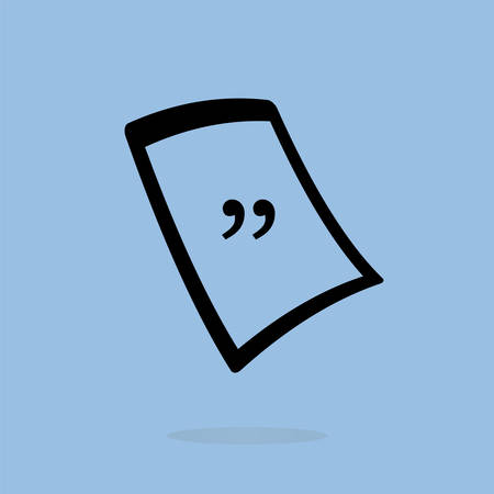 Quote blank template. Quote bubble. Print design. Quote form. Template vector. Vector poster. Empty template. Circle business card template, paper sheet, information, text. vector quote circle blankのイラスト素材