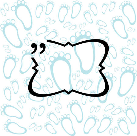 Quotation Mark Speech Bubble. Quote sign icon. Quotation marks with thin line speech bubble. concept of citation, info, testimonials, notice, textbox.のイラスト素材