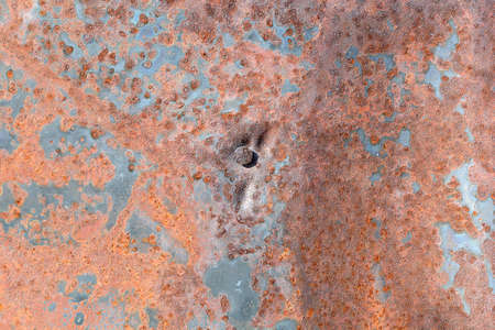 metal corroded texture close up