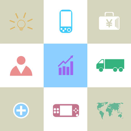 Thin line icons of global education form, online webinar, video tutorial, certificate of specialist, know how ideas develop. Modern flat line design elementの写真素材