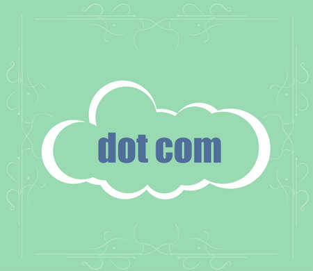 Text dot com. Information concept . Word cloud. Successful idea for businessの写真素材