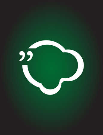Quotation Mark Speech Bubble. Quote sign icon. Abstract background.の写真素材