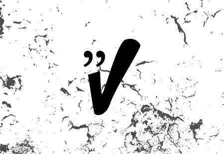 Quotation Mark Speech Bubble. Quote sign icon. Abstract background.の写真素材