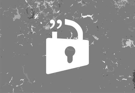  Quotation Mark Speech Bubble. Quote sign icon. Abstract background.の写真素材