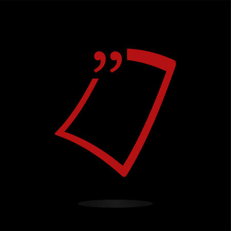  Quotation Mark Speech Bubble. Quote sign icon. Abstract background.の写真素材