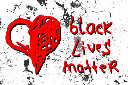 Black Lives Matter text vintage. Stop racism. I can't breathe. Stop shooting. Black lives matter....