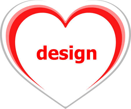 Text Design. web design conceptの写真素材