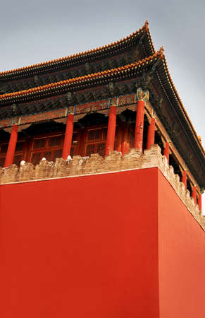 Forbidden City in Beijingの写真素材