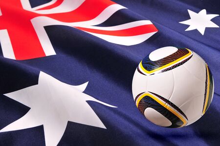 Photo of the flag of Australiaの写真素材