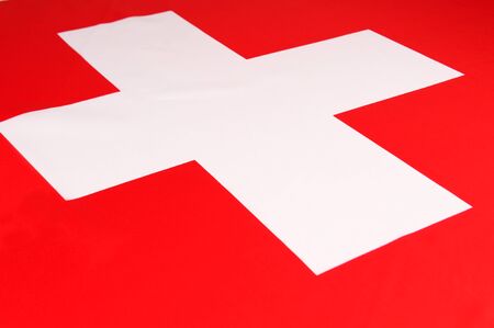 Flag of Switzerlandの写真素材