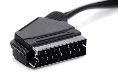   connector isolated on whiteの写真素材