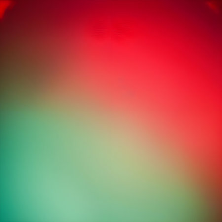 Green mixed with red gradient, bright color, background, illustration,Generative AIの素材