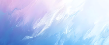 Blue-white gradient, cool tone, background, illustration. Generative AIの素材