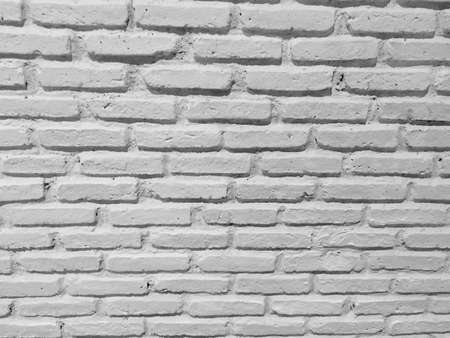 White brick wall backgroundの素材
