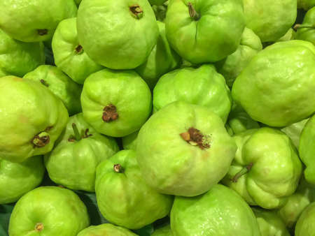 A pile of guavasの写真素材