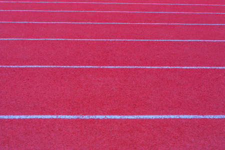 racetrack running lanesの写真素材