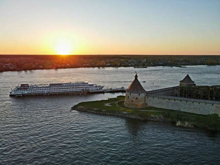 Fortress Oreshek and Linerの写真素材