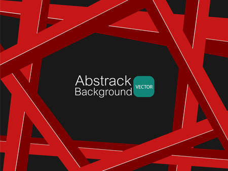 Abstract background  white  cross  red  material vector.のイラスト素材