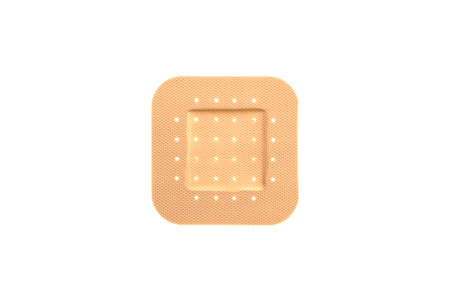 plaster on isolate backgroundの写真素材