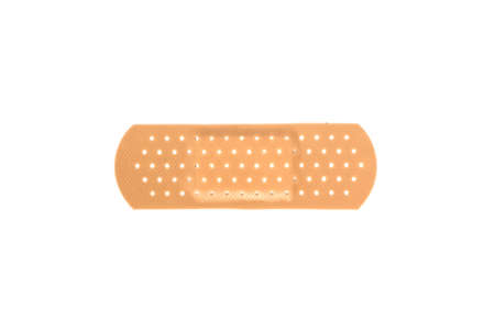 Bandaid on isolate background