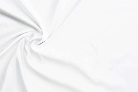 White fabric texture that is white cloth surface background with beautiful soft blur pattern.の写真素材