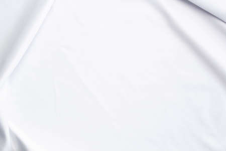 White fabric texture that is white cloth surface background with beautiful soft blur pattern.の写真素材