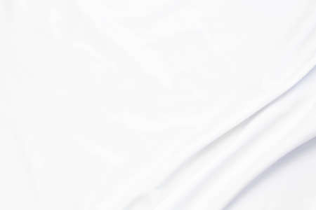 White fabric texture that is white cloth surface background with beautiful soft blur pattern.の写真素材
