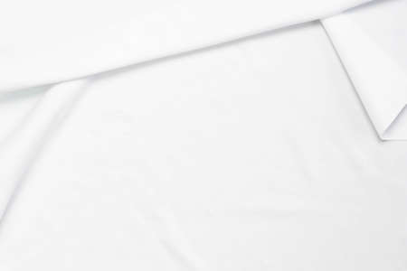 White fabric texture that is white cloth surface background with beautiful soft blur pattern.の写真素材