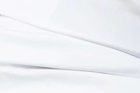 White fabric texture that is white cloth surface background with beautiful soft blur pattern.の写真素材