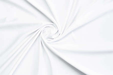 White fabric texture that is white cloth surface background with beautiful soft blur pattern.の写真素材