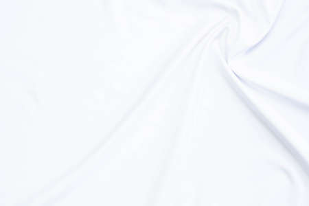 White fabric texture that is white cloth surface background with beautiful soft blur pattern.の写真素材